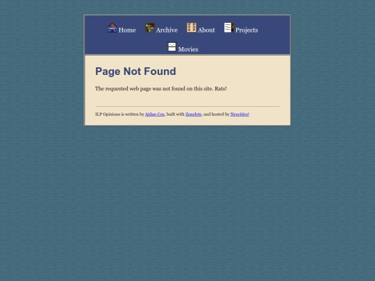 not_found screenshot