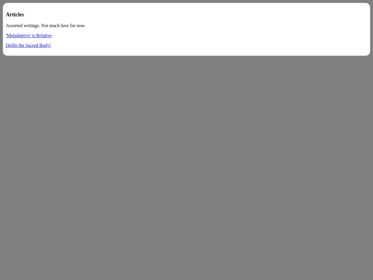 articles screenshot