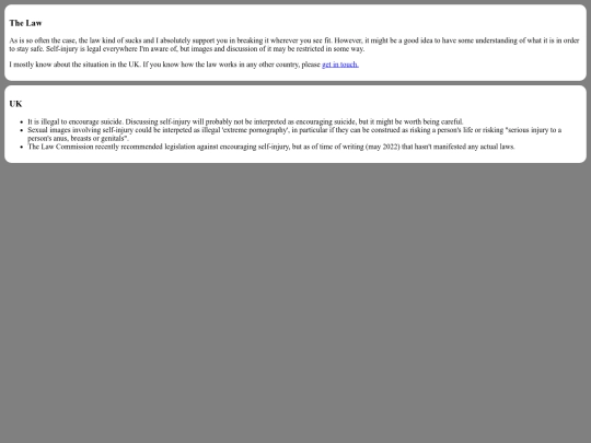 law screenshot