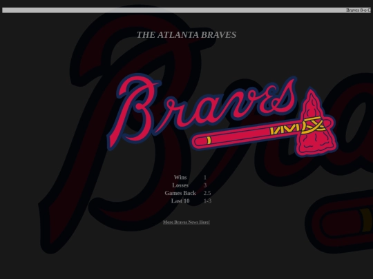 braves screenshot