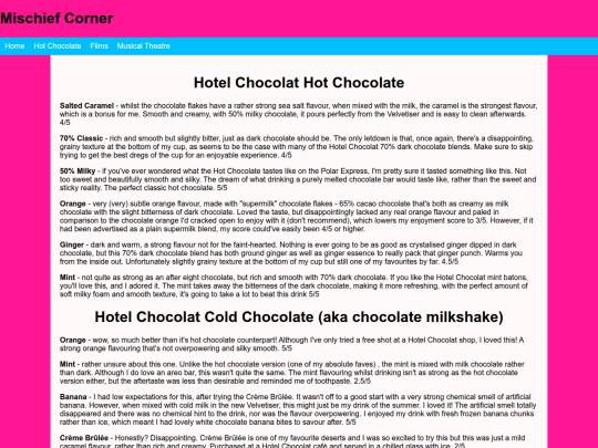 HotChocolate screenshot