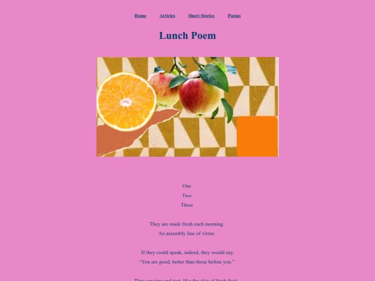 poems/LunchPoem screenshot