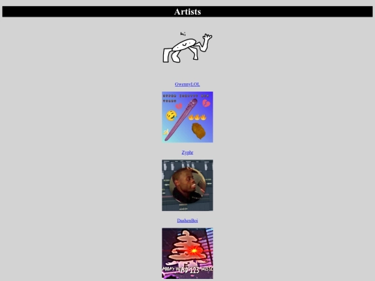 artists screenshot