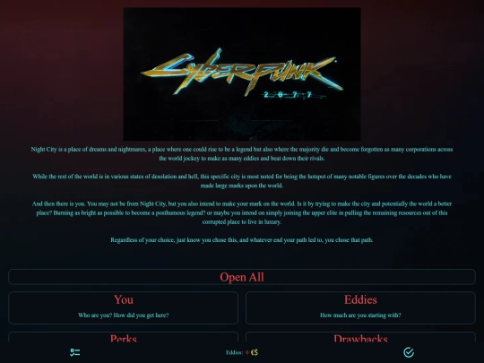 CyberPunk screenshot