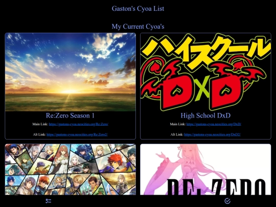 index screenshot