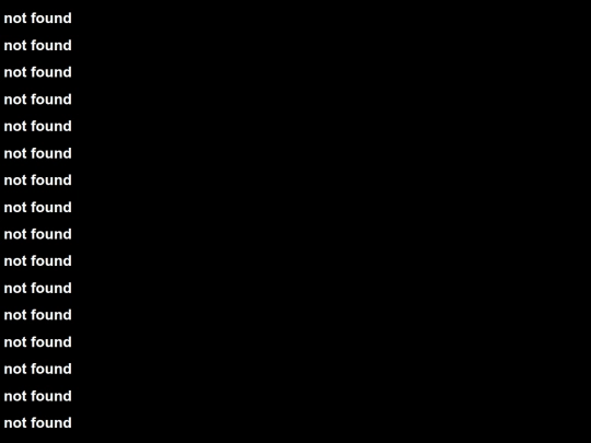 not_found screenshot