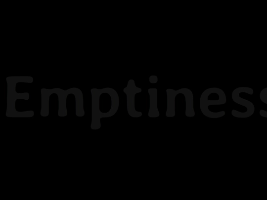 dungeon/emptiness screenshot
