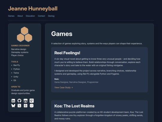 games screenshot