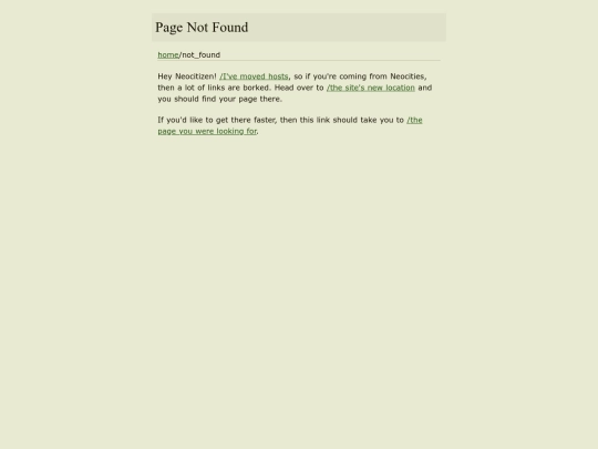 not_found screenshot