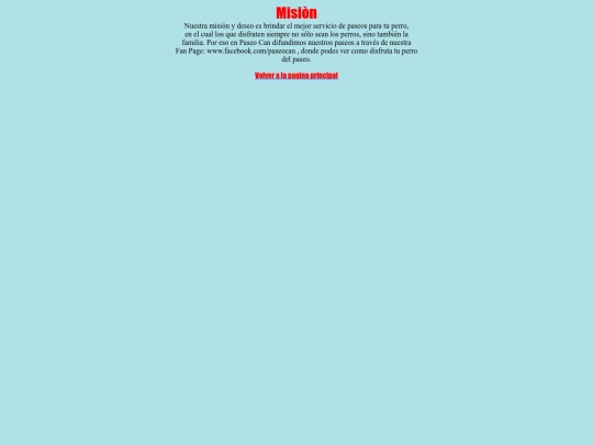 mision screenshot