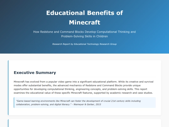 whyisminecraftisgoodforkid screenshot