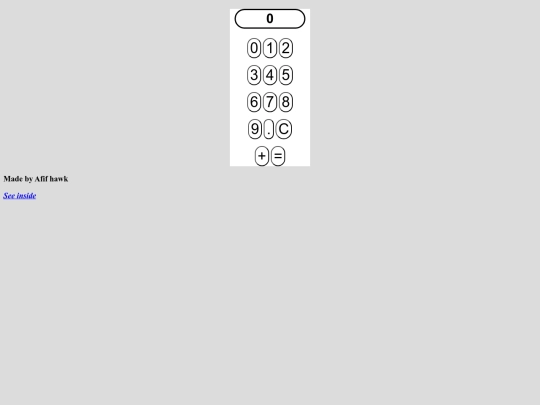 calculator screenshot