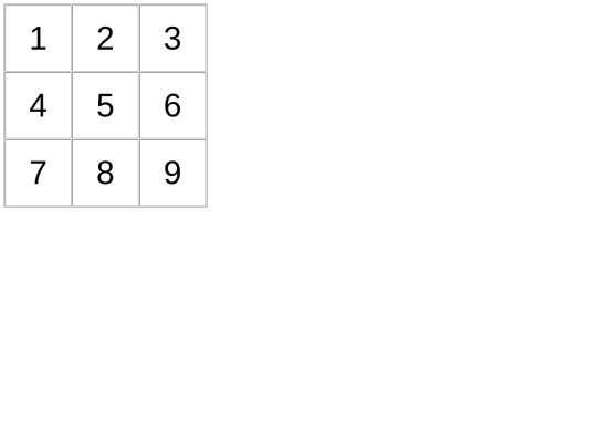 table screenshot