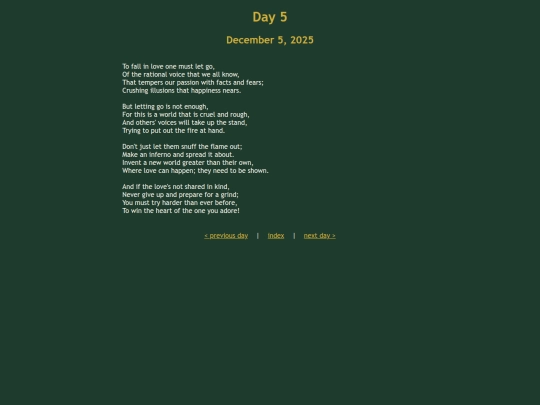 advent/day05 screenshot