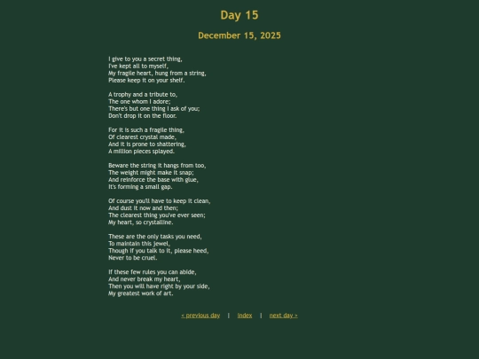 advent/day15 screenshot