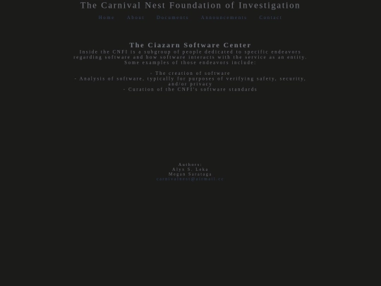 about-csc screenshot