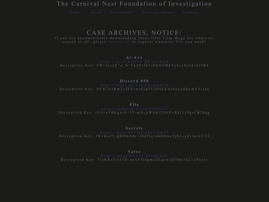 case-archive screenshot