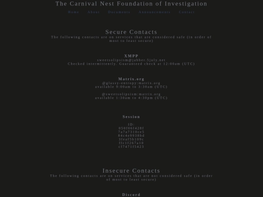 contact screenshot