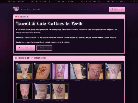 kawaii-tattoos-perth screenshot