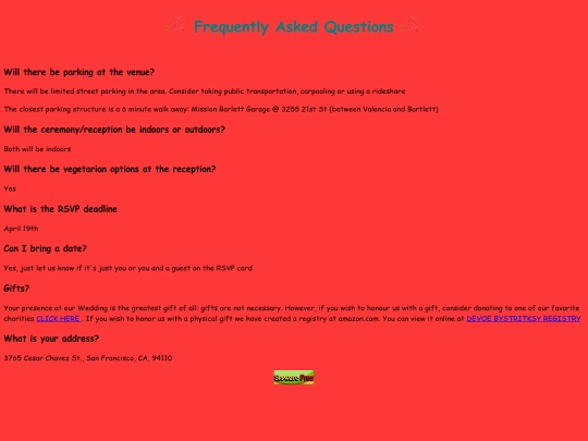 faq screenshot