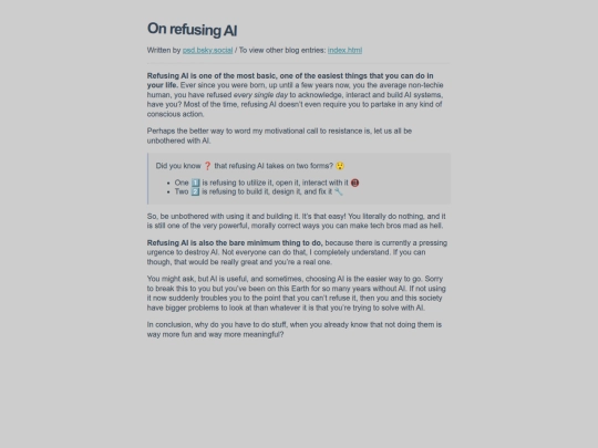 refusingai screenshot