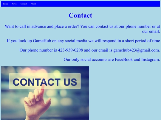 contact screenshot