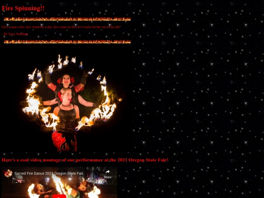 Fire screenshot