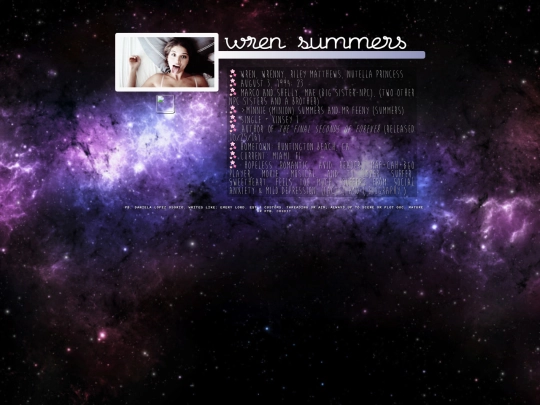 info screenshot