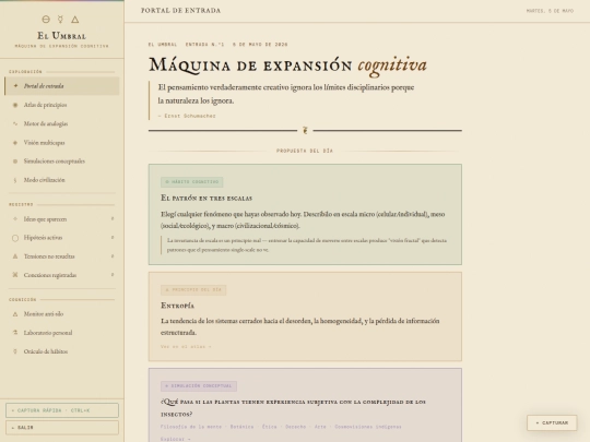 El origen/el_umbral screenshot