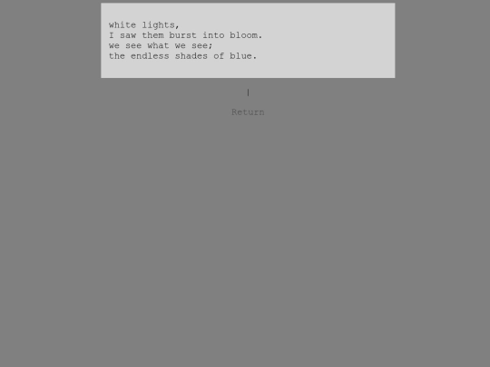 poetry/shades_of_blue screenshot