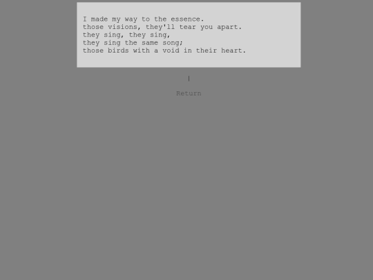 poetry/the_essence screenshot
