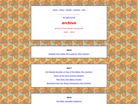 archive screenshot