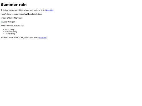 index screenshot