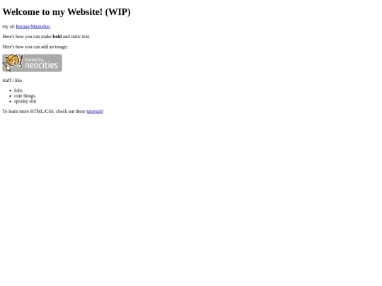 index screenshot