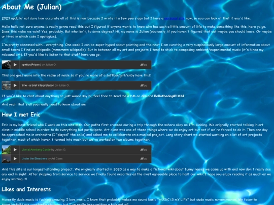 aboutjulian screenshot