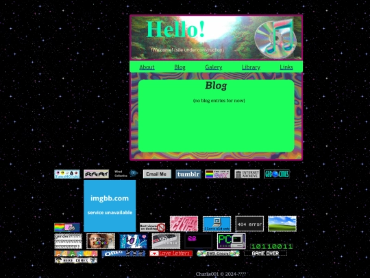 carlies.html/blog screenshot