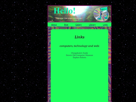 carlies.html/carlies.html/links screenshot