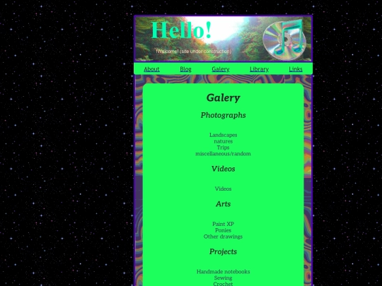 carlies.html/galery screenshot