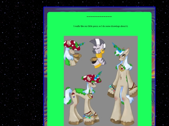 carlies.html/galery/ponies screenshot