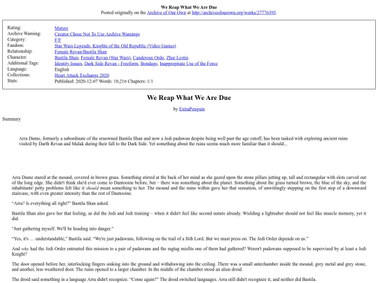 fic/27776395WeReapWhatWeAreDue screenshot