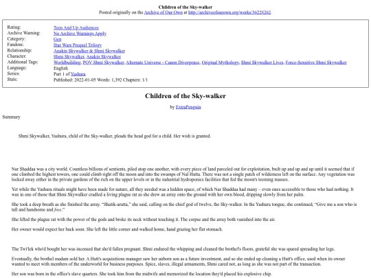 fic/36228262ChildrenoftheSkywalker screenshot