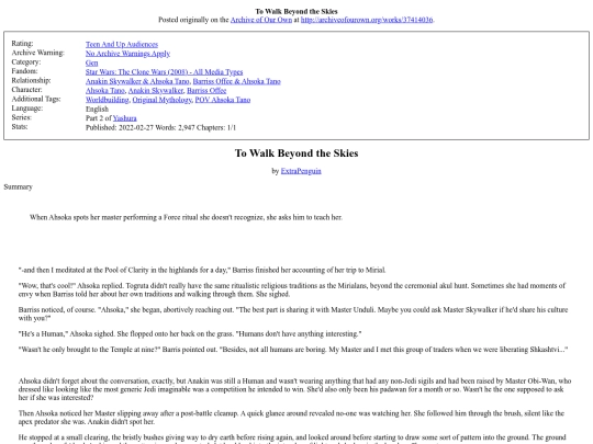 fic/37414036ToWalkBeyondtheSkies screenshot