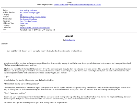 fic/47154988Ascent screenshot