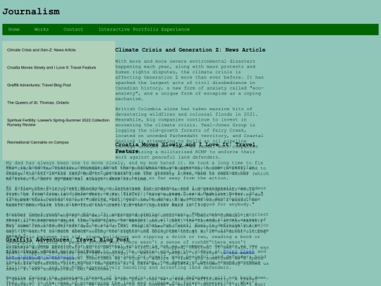 journalism screenshot