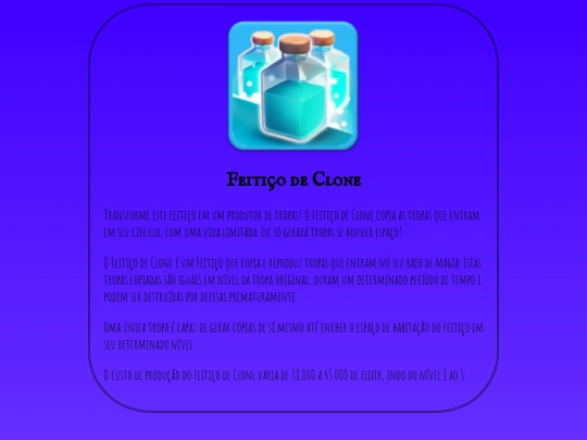 feitiços/clone screenshot