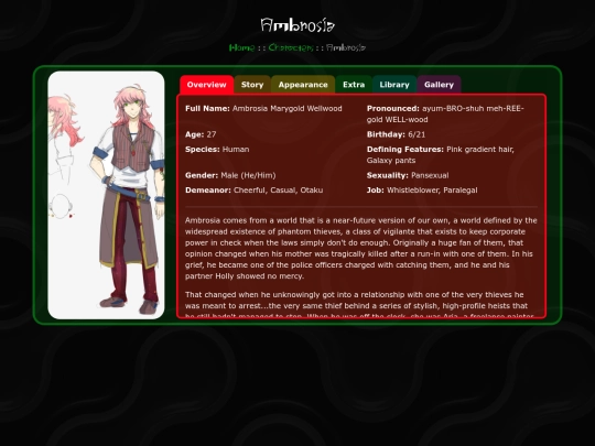 Characters/Ambrosia screenshot