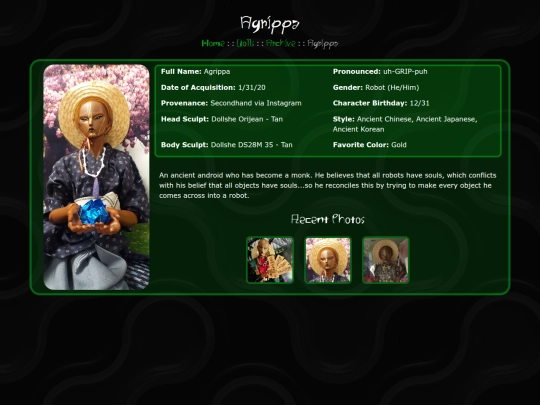 Dolls/Archive/Agrippa screenshot