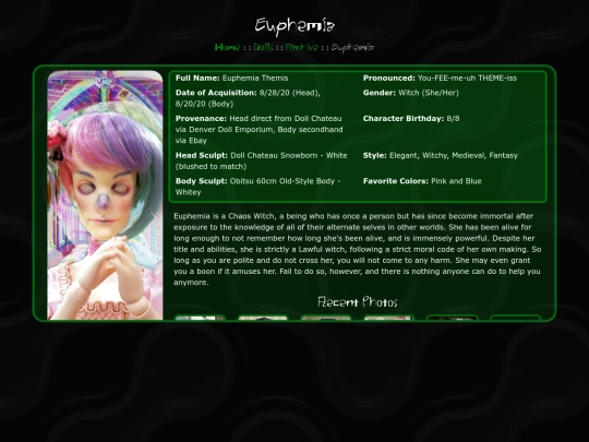 Dolls/Archive/Euphemia screenshot