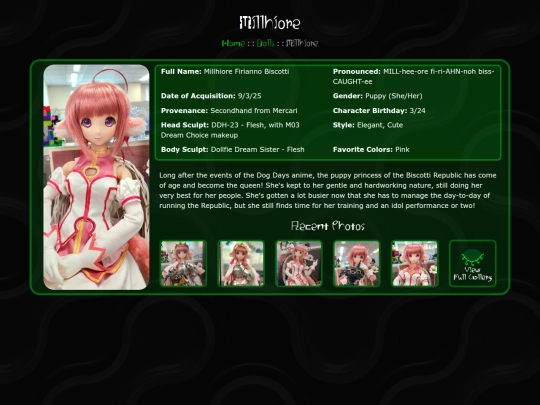 Dolls/Millhiore screenshot