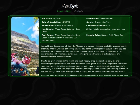 Dolls/Verdigris screenshot
